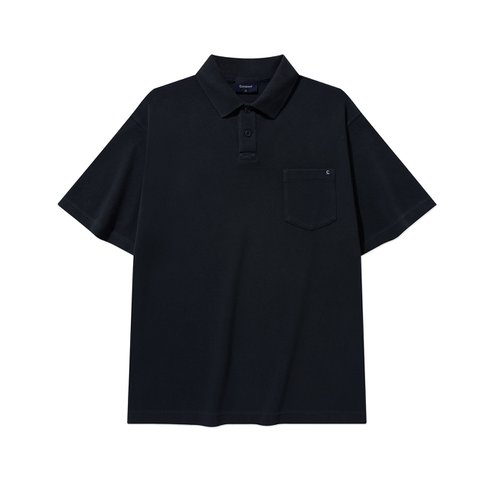 커버낫 다잉 폴로 티셔츠 다크 네이비 CO2502ST04DN