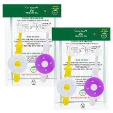 친환경 360도 칫솔 베이비단계 (4개월~18개월) 칫솔4P+홀더4P