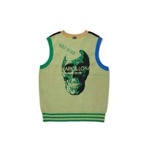 W GN CAMO PATTERN VEST 레인보우 EVR LS3IV92F RB