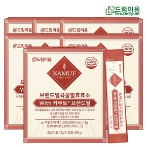 드림이음 카무트 효소 브랜드밀 곡류 발효효소 6개월분