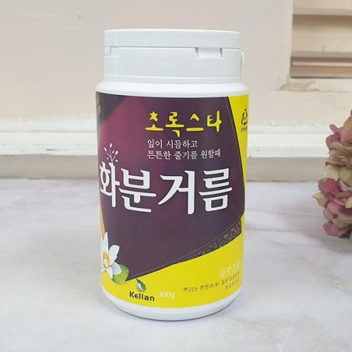 초록스타 화분전용 거름 300g X ( 3매입 )