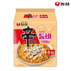 신라면 툼바 137g x 4봉