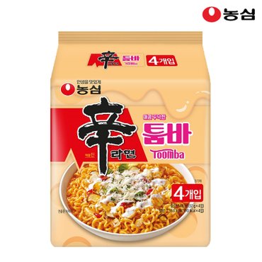 농심 신라면 툼바 137g x 4봉