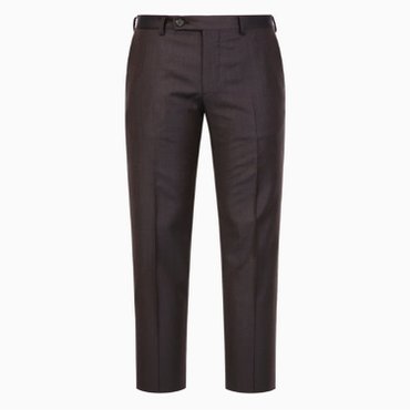 질스튜어트뉴욕 [25FW][E.ZEGNA 원단] 브라운 시그니처 솔리드 수트 팬츠 (JNPA5D501W2)