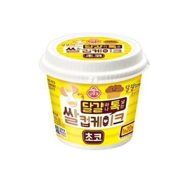 오뚜기 달걀하나톡넣는 쌀컵케이크 초코