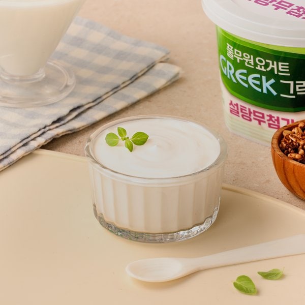 다논 그릭 달지않은 플레인 400g