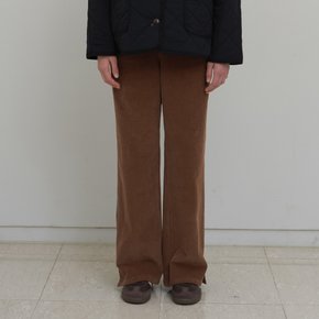 Slit Corduroy Pants
