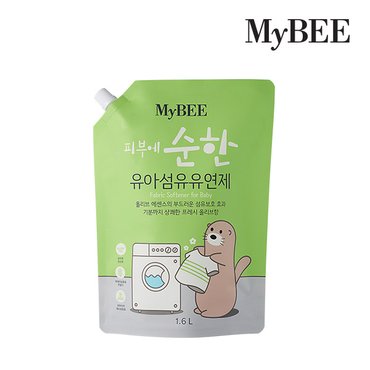 마이비 피부에순한 유아유연제 리필 1600ml