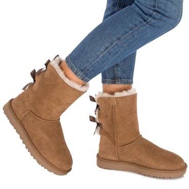 UGG 어그 Women`s Bailey Bow II 여성 부츠 1016225 CHESTNUT