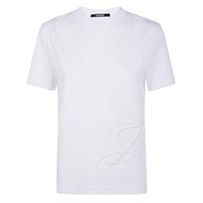 25FW 자크뮈스 반팔 티셔츠 25HTSW00549AJ00068 100 WHITE