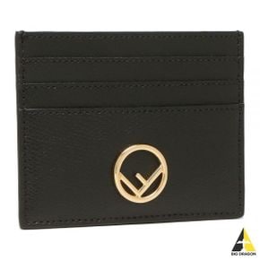 펜디 F is leather card holder (8M0445 A18B F0KUR) (F 레더 카드지갑)