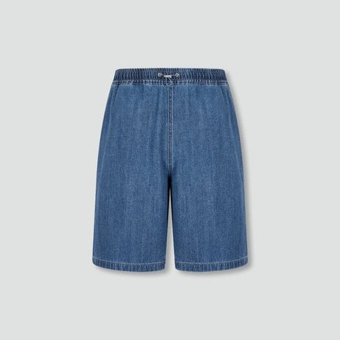 JAJU 25 S/S  남 해지 데님 하프 팬츠  J125201130
