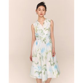 [최초가:348000원]Lina / Flower Print Sleeveless Dress(2color)