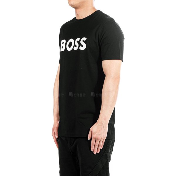 [부산점] 로고 50481923 001 보스 반팔 티셔츠 휴고보스 반팔 티