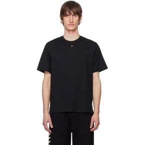 SSENSE 익스클루시브 블랙 홀 티셔츠 CGSS24CJETSS17 BLACK