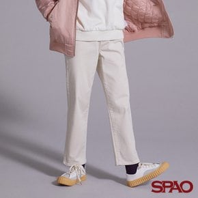 데일리지 9부 스트레이트 면바지  (SPTCA12G01-T)
