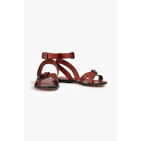 Camelia buckled leather sandals 브라운 1647597285927351