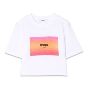 [해외배송] 엠에스지엠 로고 반팔 티셔츠 MS028775K_001