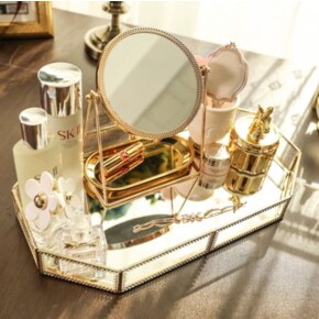 골드 원형 미러 거울 인테리어소품