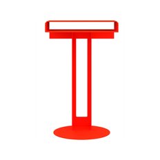 Meta Side Table - Luminous orange