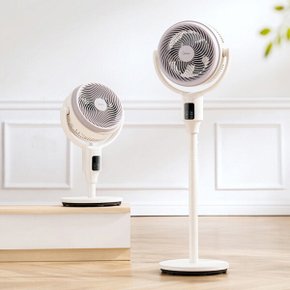 Midea 강력하고 깨끗한바람 먼지필터 써큘레이터 베이지/9단풍속 BLDC 저소음선풍기 서큘레이터