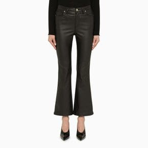 Federica Tosi FW24 Federica Tosi Black flared trousers Jeans FTI23PJ0440XXXXXX