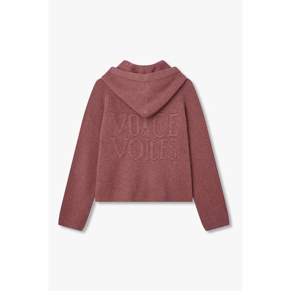 [리오더] 라쿤 블렌드 후드 집업 가디건 7115450Y10255