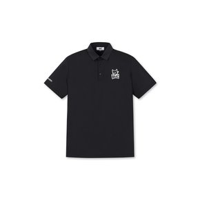 WAAC(왁골프)Men WAAC GG Essential Polo_WMTCM24501BKX