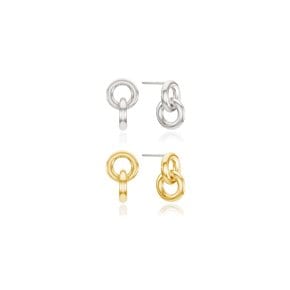 [925 Silver] Cross Ring Earrings_VH2478EA003M