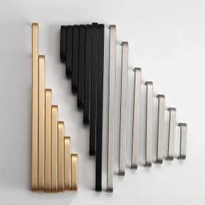 알루미늄 합금 손잡이 서랍 손잡이  주방 가구 하드웨어 손잡이  블랙 실버 골드 캐비닛 당김  320mm 손잡