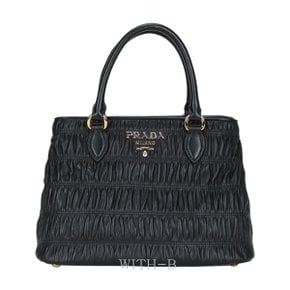 [시흥점] (쇼핑백증정)[PRADA] 나파 고프레 투웨이백 1BA172 NERO NAPPA GAUFRE