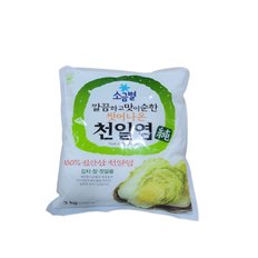 소금별 100% 신안산 천일염 굵은소금 3kg