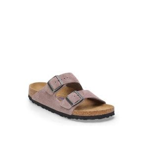 Arizona 소프트 Footbed Sandals - Faded 퍼플 9374003