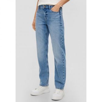 이스퀘어 4578806 S.Oliver KAROLIN REGULAR FIT MID RISE - Straight leg jeans blau