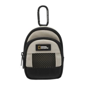 N265AAC520 메쉬 백팩 파우치 BEIGE