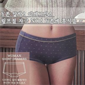 블라디 여자숏드로즈 5매 면 네모팬티여자 _P091106048