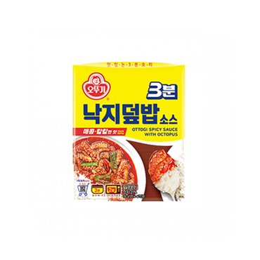 오뚜기 3분 낙지 덮밥소스 150g 12개