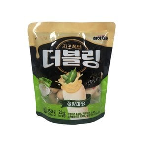 진주햄 천하장사 더블링 청양마요 소시지 250g(25g x 10개입) 3봉