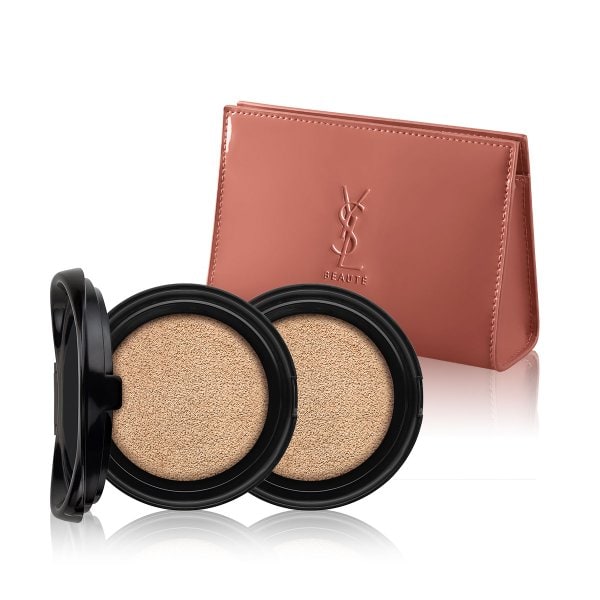 [11월] 엉크르 드 뽀 쿠션 리필 듀오 세트(+더 잉크 파우치)