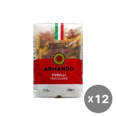 Armando 삼색 푸실리 500g x 12개