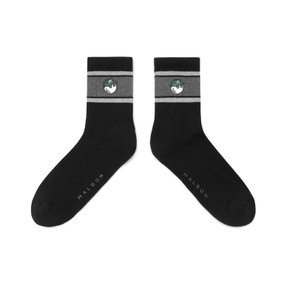 버킷 와펜 베이직 크루삭스 BLACK M6343PSC03BLK