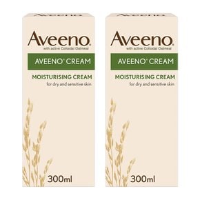 AVEENO 아비노 모이스처라이징 크림 300ml 2개