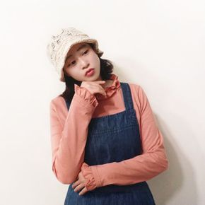 로맨틱 프릴넥 티셔츠n0324_P320781489