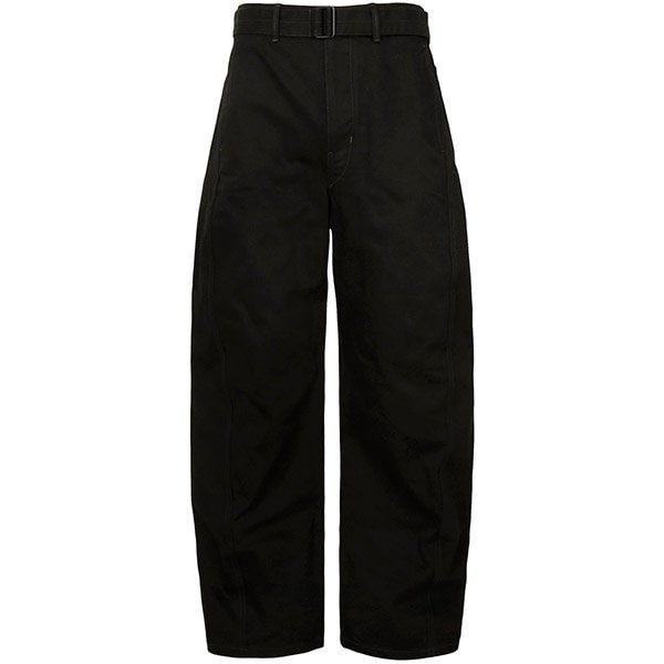 [부산점] 25FW 블랙 트위스티드 벨티드 팬츠 PA326 LD1055 999