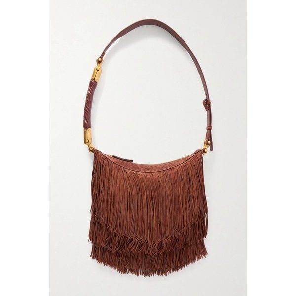 에벤 프린지 스웨이드 숄더백 46376663163047417