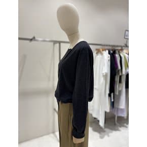 [부산점] 울혼방 사선 단추 가디건 (NJK6WD933)