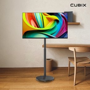 무빙큐빅스 블랙에디션 40인치 FHD 삼탠바이미 X1시리즈 셋트 이동식 스마트TV 삼텐바이미