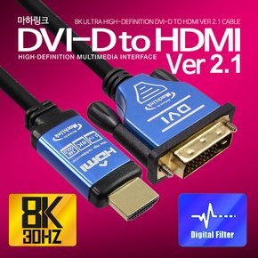 Ultra DVI to HDMI ver2.1 8K 케이블 1.8M ML-D8H018