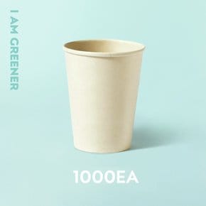 400ml 무지 대나무 종이컵 1000개