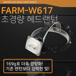 초경량 2구헤드랜턴 FARM-W617 낚시랜턴 캠핑 ( [WAD20F6][33241808]